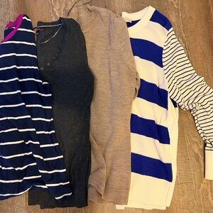 Women’s Sweater & Top Bundle – Size Large – 4 Pieces